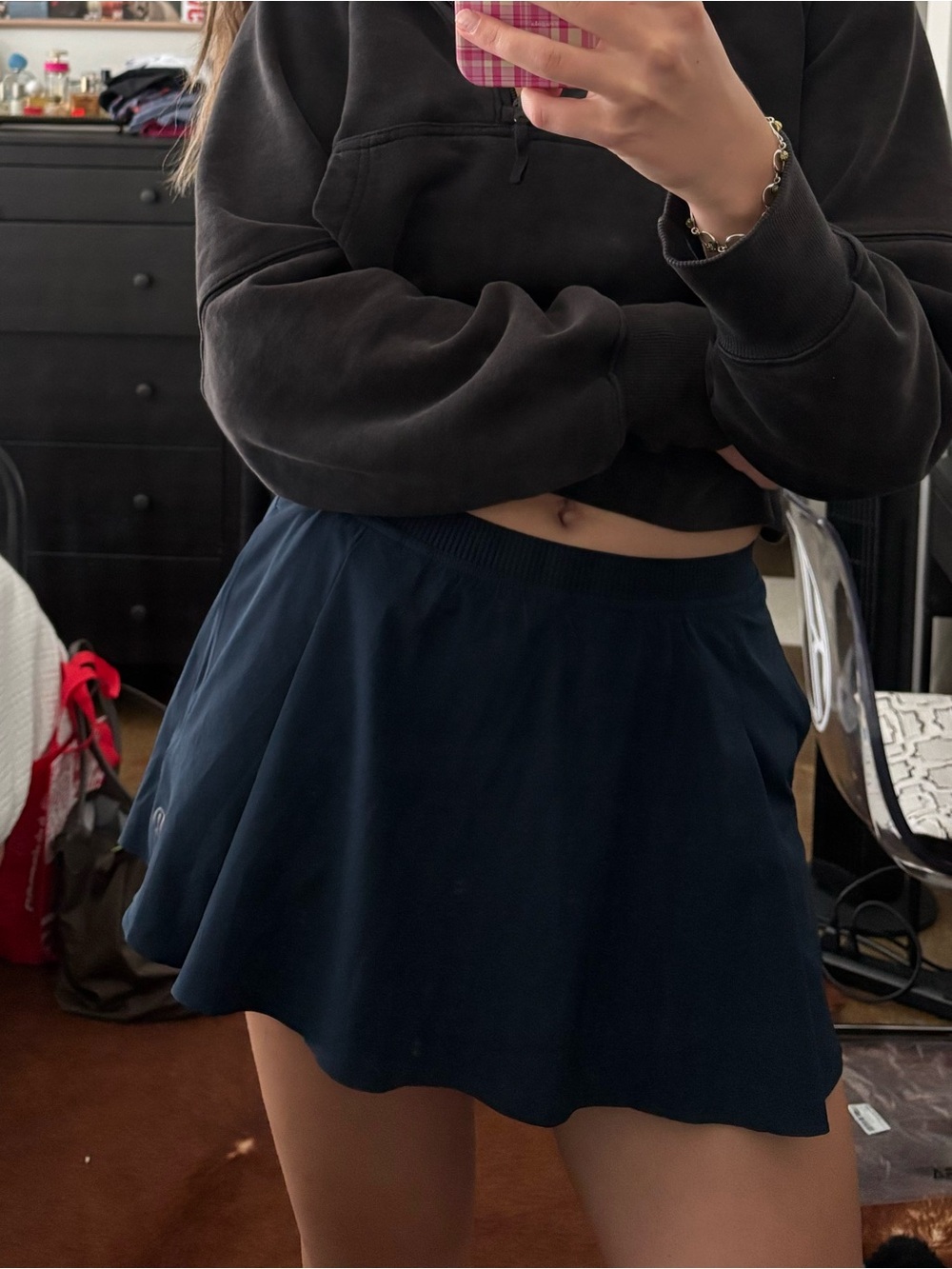 LULULEMON Navy Tennis Skirt